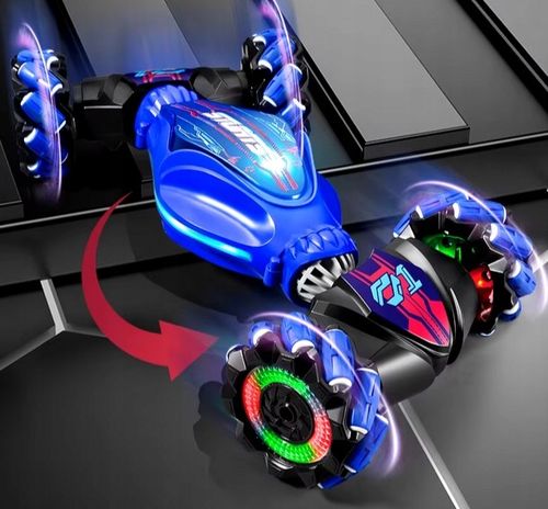 SAMOCHÓD STEROWANY GESTAMI + 2 x PILOT - AUTO 4X4 zdalnie sterowany AKUMULA na Arena.pl