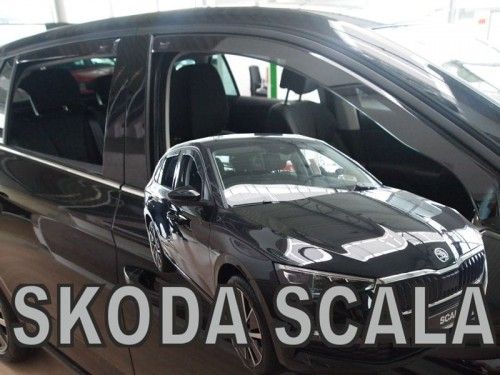 Owiewki Skoda SCALA 5d. od 2019r. Z TYŁAMI zdjęcie 2