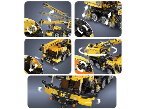 DŹWIG Z RUCHOMYMI ELEMENTAMI KLOCKI na Arena.pl