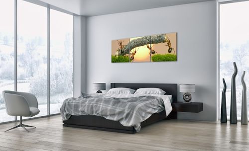 Obraz Na Płótnie - Przyroda Mrówka - 150X50 Cm - Ca150X50-2104 na Arena.pl