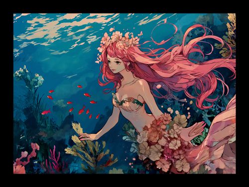 Plakat 18x13cm Nimfa Oceanu na Arena.pl