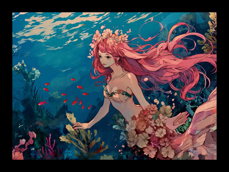 Plakat 18x13cm Nimfa Oceanu zdjęcie 2