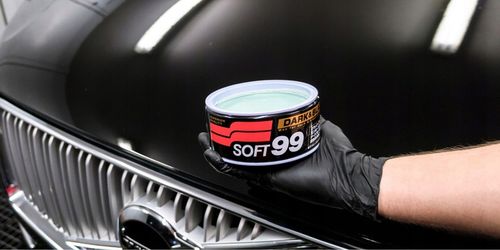 SOFT99 DARK BLACK DUŻY WOSK SAMOCHODOWY DO AUTA TRWAŁY CIEMNE LAKIERY 300G na Arena.pl