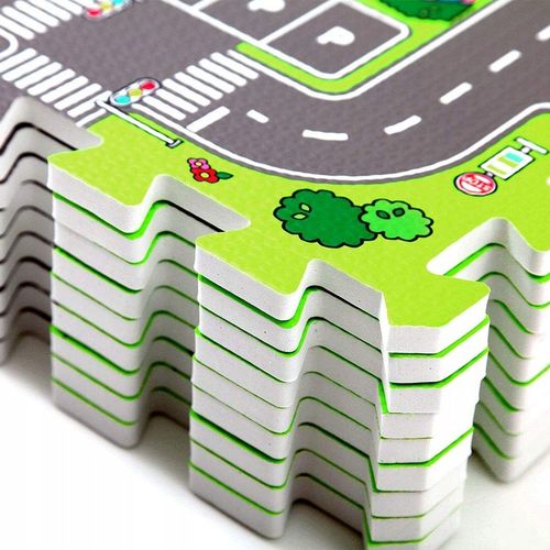 PUZZLE PIANKOWE MATA MIASTO ULICE DROGI 18EL DUŻE na Arena.pl