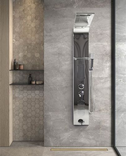 Bateria panel prysznicowy chromowany na Arena.pl