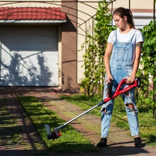 PODKASZARKA AKUMULATOROWA 20V KOSA BEZPRZEWODOWA KOSA + AKUMULATOR 2.0Ah na Arena.pl