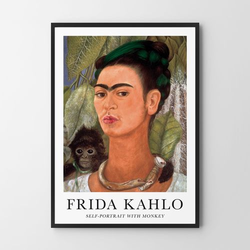Plakat cyfrowy do wydruku Frida Kahlo na Arena.pl