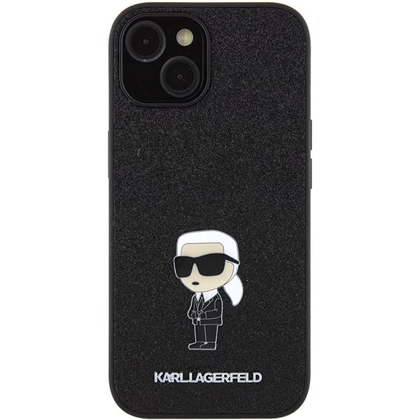 Etui Karl Lagerfeld do iPhone 15, iPhone 14, iPhone 13, Czarny zdjęcie 3