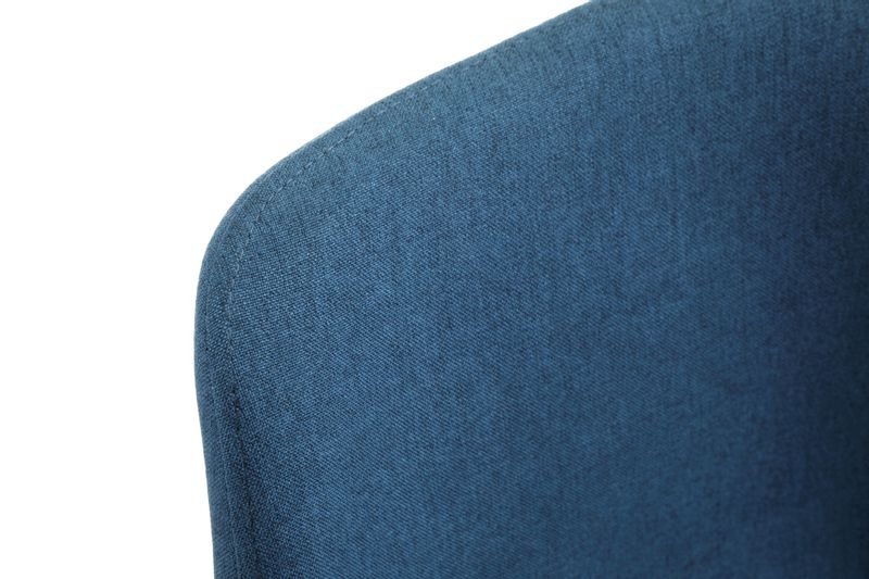 4x krzesło tapicerowane materiałowe SJ.0159 Granatowe na Arena.pl
