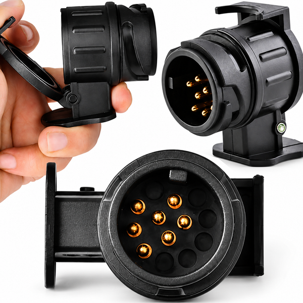 Adapter Redukcja Przejściówka gniazdo hak 13/7 PIN zdjęcie 1
