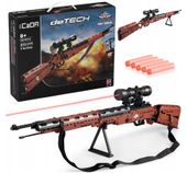 CADA KLOCKI KARABIN KAR98 REPLIKA 653 EL. Z MECHANIZMEM + NABOJE