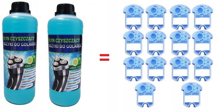 Płyn Czyszczący Wkład do Golarek CCR 2 L do BRAUN zdjęcie 4