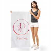 DUŻY RĘCZNIK KĄPIELOWY PLAŻOWY 70x140 XXL NADRUK