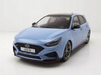 MCG HYUNDAI i30 N 2021 Light blue 1:18