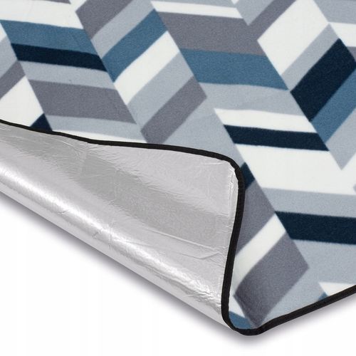 MATA plażowa KOC PIKNIKOWY z izolacją GEOMETRYCZNY DUŻA Tadar 200 x 200cm na Arena.pl