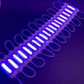 Moduł 6xdioda LED SMD5050 1,2w/12V niebieski GROW