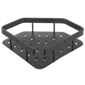 Półka łazienkowa narożna do łazienki pod prysznic prysznicowa wisząca