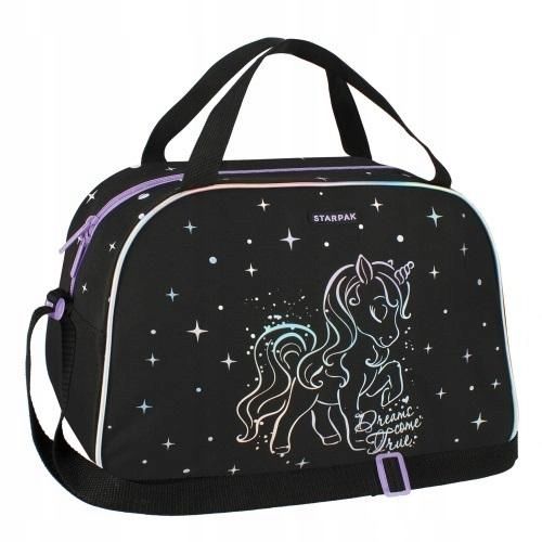 TORBA NA RAMIĘ UNICORN HOLOGRAF zdjęcie 1