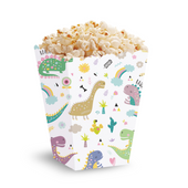 Pudełka na popcorn dinozaury, 5 szt.