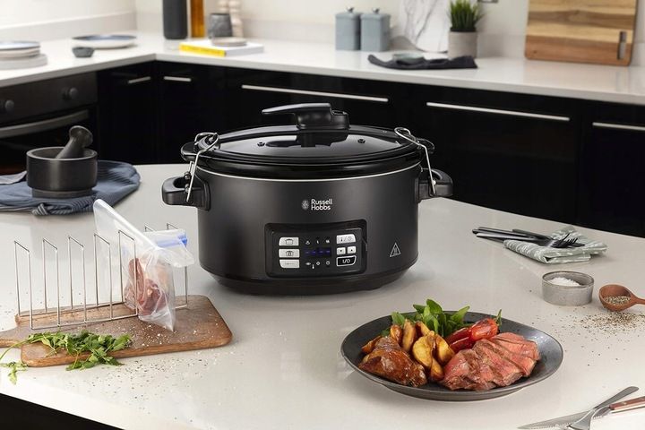Wolnowar 3w1 Russell Hobbs Slow Cooker 6,5l Slow Cooker, Sous Vide zdjęcie 4