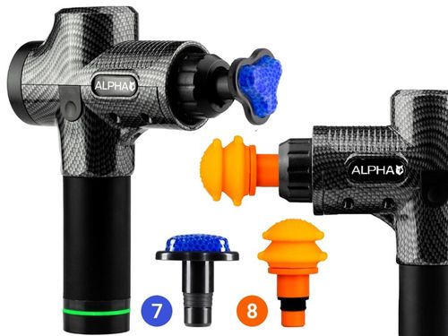 PISTOLET DO MASAŻU MASAŻER DO PLECÓW CIAŁA MASSAGE GUN PRO ALPHA na Arena.pl