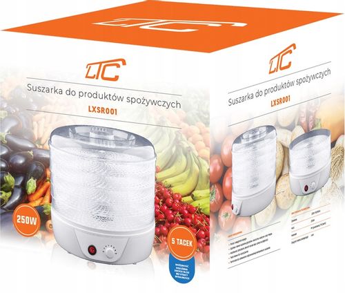 MOCNA SUSZARKA DO GRZYBÓW OWOCÓW WARZYW POJEMNOŚĆ I WIELKOŚĆ XXL na Arena.pl