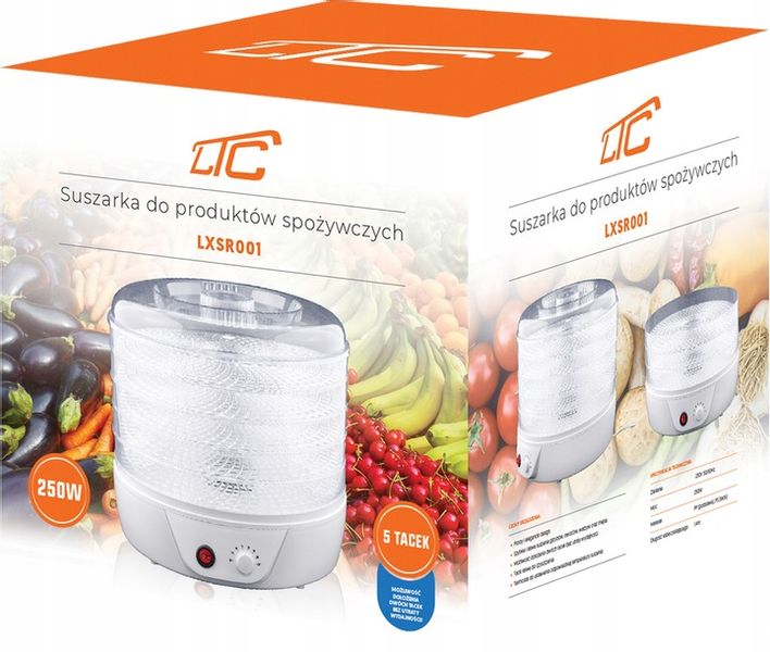 MOCNA SUSZARKA DO GRZYBÓW OWOCÓW WARZYW POJEMNOŚĆ I WIELKOŚĆ XXL zdjęcie 8