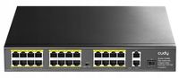 2 x Switch Cudy FS1026PS1 24-port PoE+ do kamer IP CCTV UpLink SFP 300W do