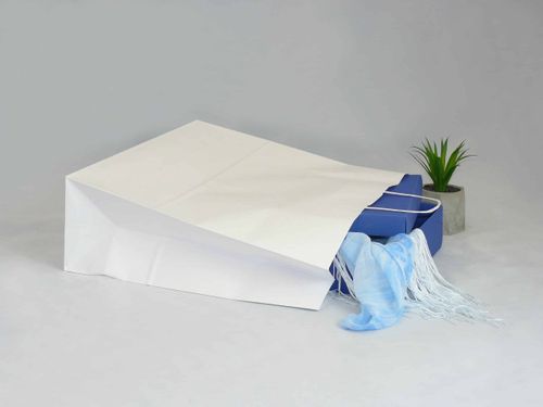 Torba papierowa biała 40 x 14 x 40 cm na Arena.pl