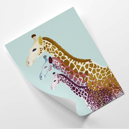 Plakat, Żyrafy 50x70 na Arena.pl