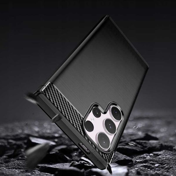 Spacecase Carbon Galaxy S24 Ultra Black zdjęcie 5