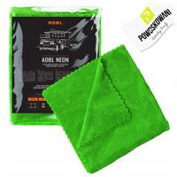 ADBL NEON Mikrofibra Bezszwowa do Auta Samochodu ZESTAW 10 szt 40x40cm 250g