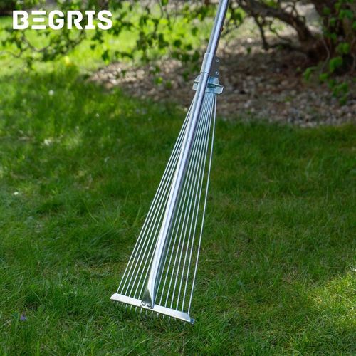 Grabie do liści wachlarzowe druciane regulowane metalowy rączka na Arena.pl