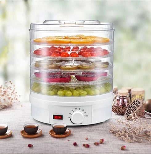 SUSZARKA SPOŻYWCZA DO GRZYBÓW OWOCÓW WARZYW REGULACJA 5 POZIOMÓW 600W na Arena.pl