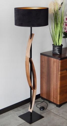 LAMPA PODŁOGOWA DO SALONU POKOJU SYPIALNI STOJĄCA LED ABAŻUR OZDOBNA na Arena.pl