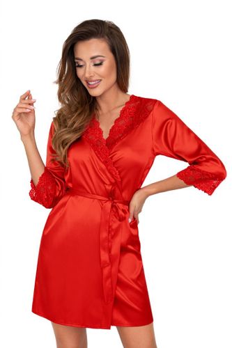 Szlafrok Colette Red Czerwony 40 na Arena.pl