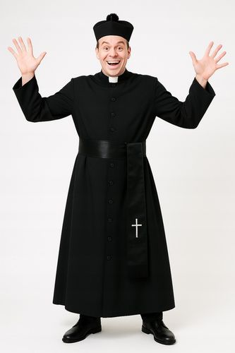 STRÓJ KSIĘDZA NA HALLOWEEN KSIĄDZ BISKUP WIKARY KLECHA OJCIEC MATEUSZ na Arena.pl