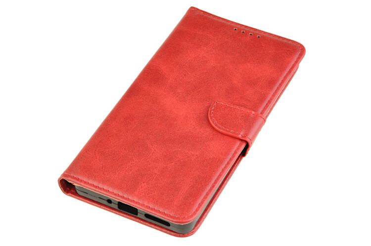 Etui portfel Wallet do Xiaomi Redmi Note 13 Pro 4G czerwony zdjęcie 1