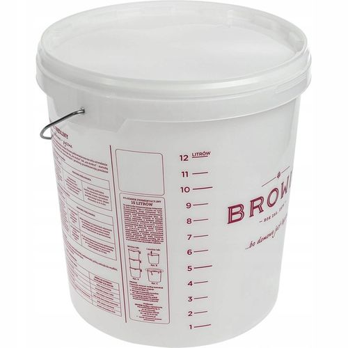 Pojemnik fermentacyjny 15 L z pokrywką na Arena.pl