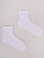 SKARPETY DZIEWCZĘCE AŻUROWE SKL-014 23-26 mix kolor