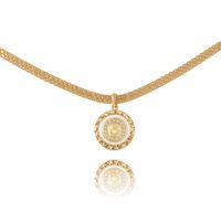 naszyjnik z monetą z kolekcji olimpia (c23/zwe/45au)