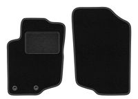 Dywaniki przednie welurowe do: Peugeot 207CC 2006-2012 coupe, cabrio czarne