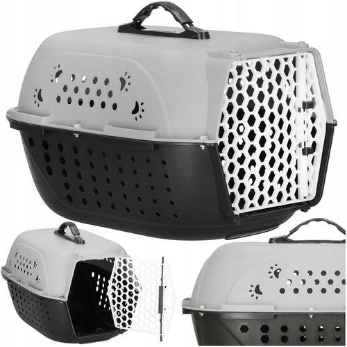 DUŻY TRANSPORTER dla psa kota królika zwierząt KOJEC KLATKA przenośna BOX na Arena.pl