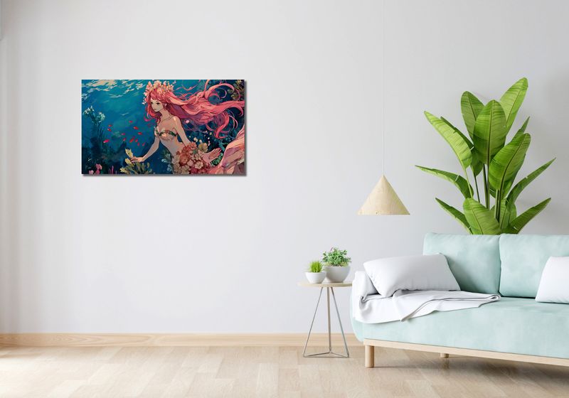 Obraz 90x50cm Nimfa Oceanu zdjęcie 2