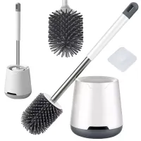 Szczotka toaletowa silikonowa wisząca łazienki wc