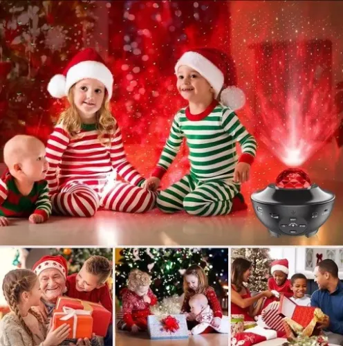 PROJEKTOR GWIAZD LAMPKA NOCNA RZUTNIK LED DO SYPIALNI DLA DZIECI NA PREZENT na Arena.pl