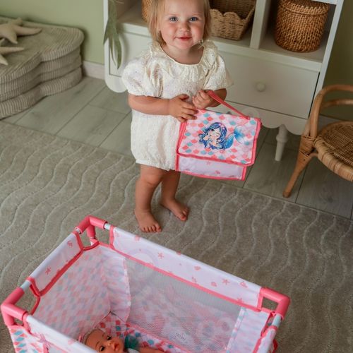 WOOPIE ROYAL Lalka Bobas 36 cm Syrenka Interaktywna Zestaw XXL Opiekunka 18w1 na Arena.pl