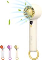 Mini wentylator kieszonkowy wiatraczek Beżowy