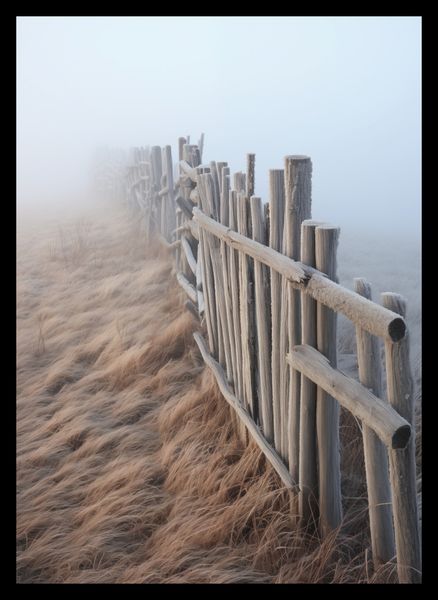 Plakat 25x35cm Mgła nad Wydmami zdjęcie 2