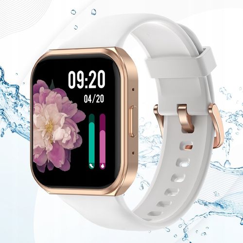 SMARTWATCH ZEGAREK MENU DAMSKI ROZMOWY GRY POLSKIE SMS 2 PASKI SMART na Arena.pl